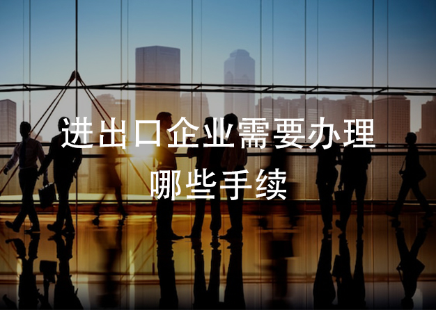 进出口企业需要办理哪些手续